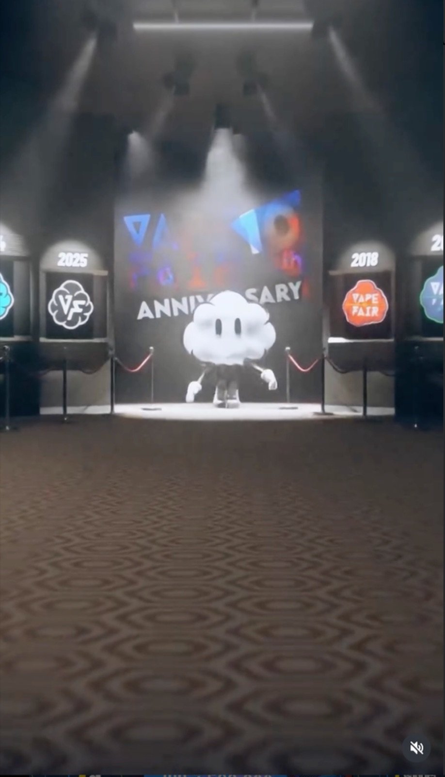 Animasi 3D & Motion Video Vape Fair 2025 — dokumentasi 3 dari 5